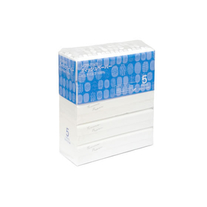 Forestway ソフトパックティッシュ 150組×5個×20パック FCE623K-FRW213304-イメージ2