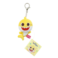 PINKFONG ベイビーシャーク マスコットキーホルダー ﾍﾞｲﾋﾞ-ｼﾔ-ｸﾏｽｺﾂﾄｷ-ﾎﾙﾀﾞ-