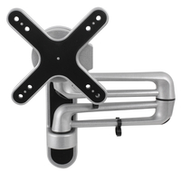 朝日木材 13V～32V推奨 モニターアーム 壁付けタイプ WALL FIT MOUNT シルバー ARM-003