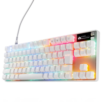 SteelSeries ゲーミングキーボード Apex Pro TKL Gen 3 White JP 64903