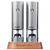 大石アンドアソシエイツ 充電式ミルソルト&ペッパーミニ(2本セット) Russell　Hobbs シルバー 7942JP-イメージ1
