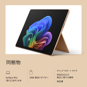 マイクロソフト Surface Pro(第 12 世代)13インチ Snapdragon  X2 Plus/16/512 デューン EP2-73304-イメージ16