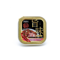 ペットプロジャパン ペットプロ 旨味グルメトレイ 15歳以上用 チキン・ビーフ&野菜 100g FC490PK