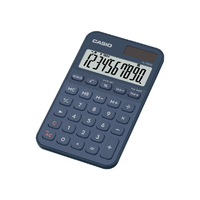 カシオ 手帳型カラフル電卓 ネイビー SL-300D-NY-N