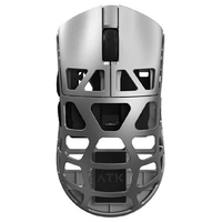ATK ワイヤレスゲーミングマウス ATK FIERCE X Silver 71186