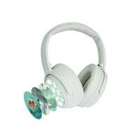 Onanoff キッズ用ヘッドホン BuddyPhones COSMOS FUN Green BT-BP-COSMOSF-GR