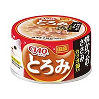 いなば CIAO とろみ 焼かつおささみ カツオ節入り 80g F411696-A-48