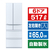 三菱 【フレンチドア】517L 6ドアノンフロン冷蔵庫 GWシリーズ クリスタルホワイト MR-GW52N-W-イメージ1