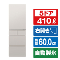 パナソニック 【右開き】410L 5ドア 冷凍冷蔵庫 マットライトベージュ NR-E41RY3-C
