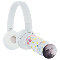 Onanoff 子供用ヘッドホン BuddyPhones POP Fun スノーホワイト BT-BP-POP-FUN-WH