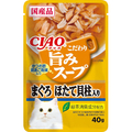 いなばペットフード 旨みスープ パウチ まぐろ ほたて貝柱入り 40g ｳﾏﾐｽ-ﾌﾟﾏｸﾞﾛﾎﾀﾃｶｲﾊﾞｼﾗｲﾘ40G