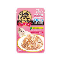 いなば CIAO 焼かつおディナー 子ねこ用 かつお節・ほたて貝柱入り 50g F411754