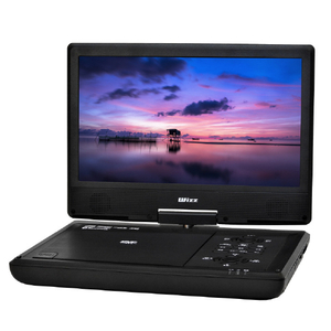 Wizz 10．1インチポータブルDVDプレーヤー モバイルバッテリー対応 プラチナシルバー WPD-C1013-イメージ1