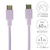e angle USBケーブル(1m) パープル ANGL-UCA-25-01-PU-イメージ2