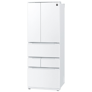 SHARP 【フレンチドア】505L 冷蔵庫 FiT63cmシリーズ冷蔵庫 ブラストホワイト SJ-MF51R-W-イメージ16