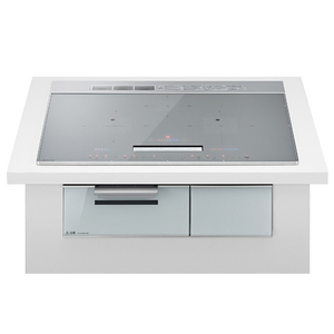三菱 「標準工事＋引取料金込み」 ビルトイン(3口IH対応) e angle select CROSS+TOP シルバー CS-K97E5-S-イメージ1
