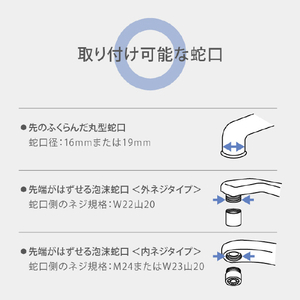 takagi ナチュラル本体セット ホワイト H880R-イメージ15