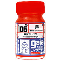 ガイアノーツ 106 蛍光オレンジ GAIA106ｹｲｺｳｵﾚﾝｼﾞ