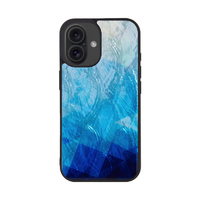 ikins iPhone 16用天然貝ケース Blue Lake I27106I16