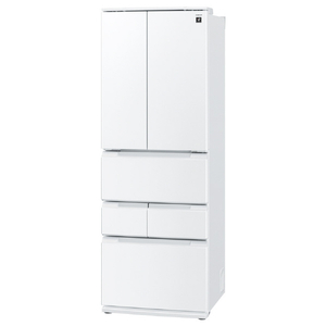 SHARP 【フレンチドア】457L 冷蔵庫 FiT63cmシリーズ冷蔵庫 ブラストホワイト SJ-MF46R-W-イメージ16