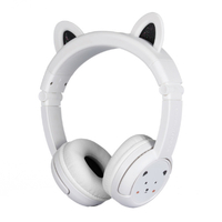 Onanoff キッズ用ヘッドホン BuddyPhones PlayEars+ with BEAM MIC BEAR BT-BP-PLAYP-EARS-BEAR