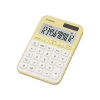 カシオ カラフル電卓 ライトイエロー MW-C20D-LY-N