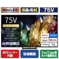 TVS REGZA 4K RGB-Mini LED液晶 REGZA 75ZX3S