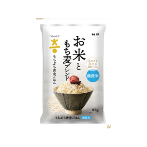 神明 こめからだ お米ともち麦ブレンド 4kg FCG978Y-イメージ1