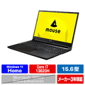 マウスコンピューター mouse 15．6型ノートパソコン K5I7G50ED165 e angle select ブラック K5I7G50ED165