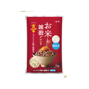 神明 こめからだ お米と雑穀ブレンド もっちり6種の雑穀米 2kg FCG981Y-イメージ1