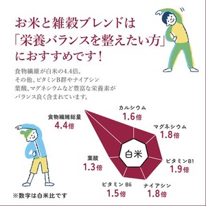 神明 こめからだ お米と雑穀ブレンド もっちり6種の雑穀米 2kg FCG981Y-イメージ7