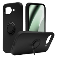 ラスタバナナ Google Pixel　10A用ＴＰＵリングケース　ブラック ブラック 9365P10ATPRBK