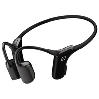 AVIOT 骨伝導イヤホン Openpiece Elite metallic black WB-E1-BK