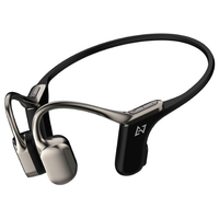 AVIOT 骨伝導イヤホン Openpiece Elite titanium silver WB-E1-SL