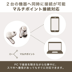 オーディオテクニカ ノイズキャンセリング完全ワイヤレスイヤホン アッシュブラック ATH-TWX7 BK-イメージ14