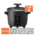 ドウシシャ コンパクト炊飯器 ブラック RCZ-021BK