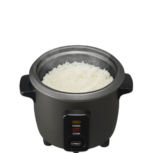 ドウシシャ コンパクト炊飯器 ブラック RCZ-021BK-イメージ3