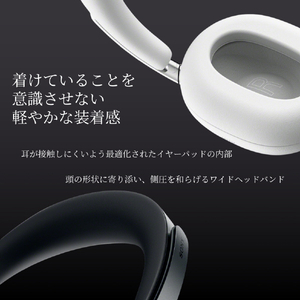 SONY ワイヤレスノイズキャンセリングステレオヘッドセット 1000X THE COLLEXION ブラック WH-1000XX B-イメージ11