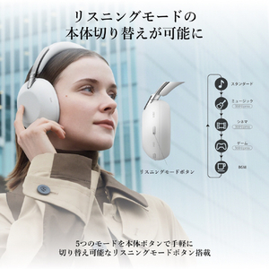 SONY ワイヤレスノイズキャンセリングステレオヘッドセット 1000X THE COLLEXION ブラック WH-1000XX B-イメージ17