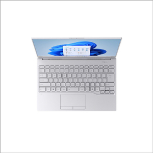 富士通 14型WUXGA/Core Ultra 7 155H/Arcグラフィックス/メモリ16GB/約512GB SSD/WiFi 7 e angle select FMV Note U シルバーホワイト FMVU77K3W5-イメージ3