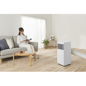 アイリスオーヤマ ポータブルクーラー 2．3kW ホワイト IPK-2306S-W-イメージ12