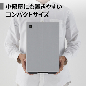 シャープ 空気清浄機 グレー系 FU-U40-H-イメージ10