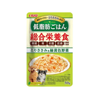 いなば 低脂肪ごはん とりささみ&緑黄色野菜 50g FCU3016