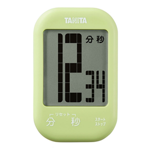 タニタ タッチキータイマー アボカドグリーン TD-413-GR-イメージ1