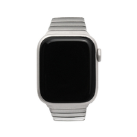 WEARPLANET Apple Watch 49/46/45/44/42mm用プレミアムメタルバンド シルバー WP23135AW