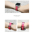 WEARPLANET Apple Watch 49/46/45/44/42mm用Slim Line クラシック本革バンド カリプソピンク WP23143AW-イメージ13