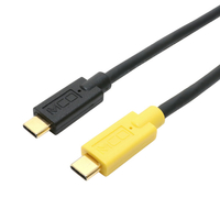 ミヨシ USB Type-C映像ケーブル 1．2m ブラック USB-CCD12/BK