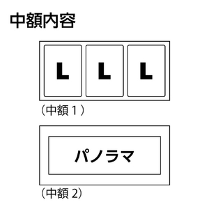 ハクバ フォトフレーム Lサイズ×3面 リエージュ シャリテ ブラウン FWLGC-BRL3-イメージ7