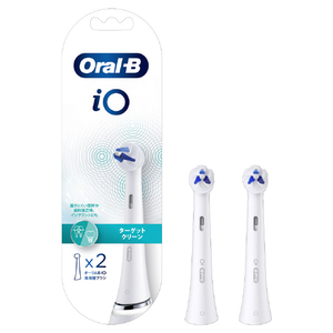 ブラウン オーラルB iO専用 替えブラシ ターゲットクリーン(2本入) ホワイト IORBTG-2EL-イメージ1