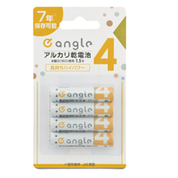 e angle 単4形アルカリ乾電池 4本入り ANGV-LR03M-A/4B